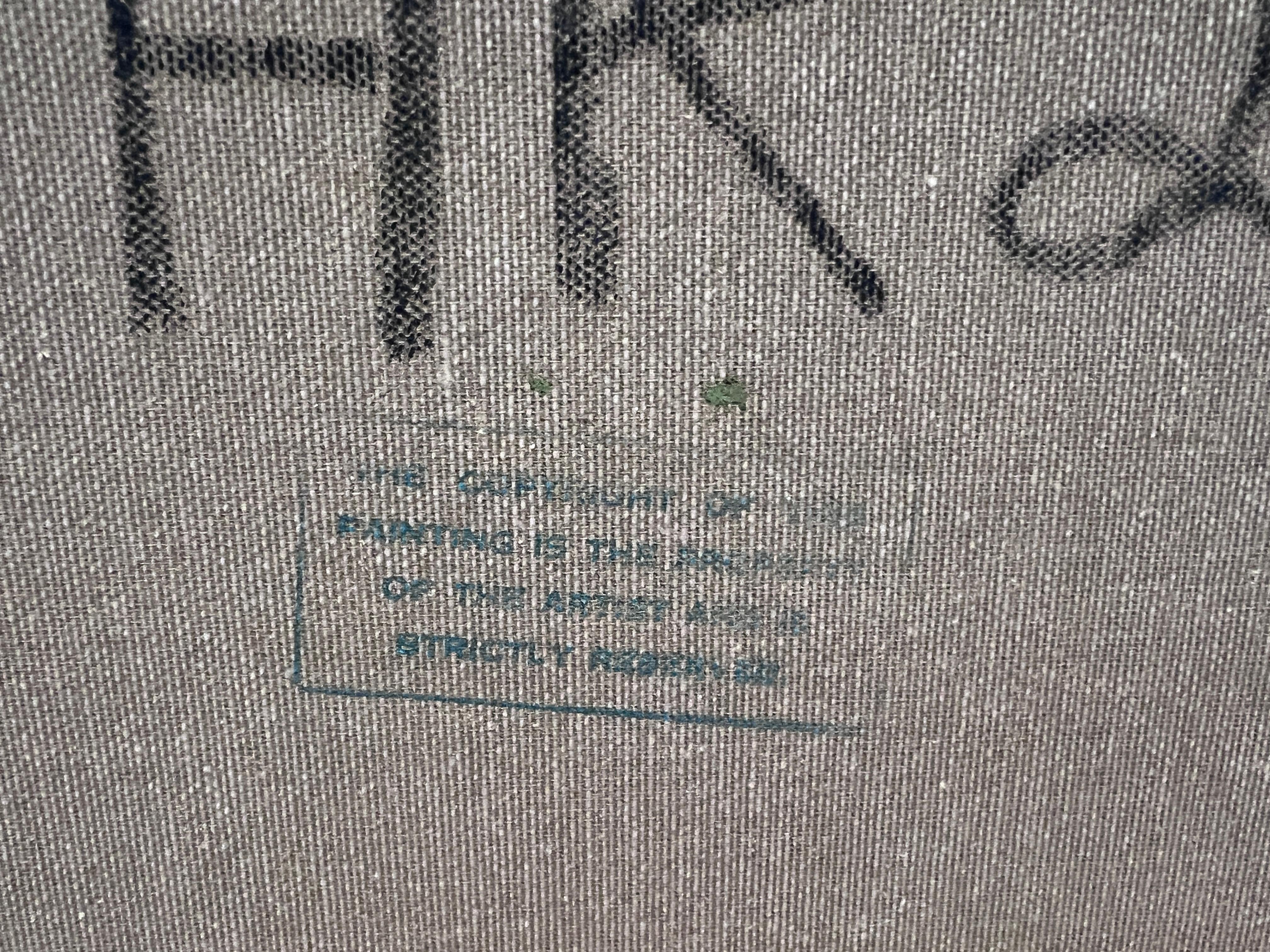 Th. Kortten (allemand) Peinture à l'huile sur toile Scène de pont d'un village européen Encadré en vente 12