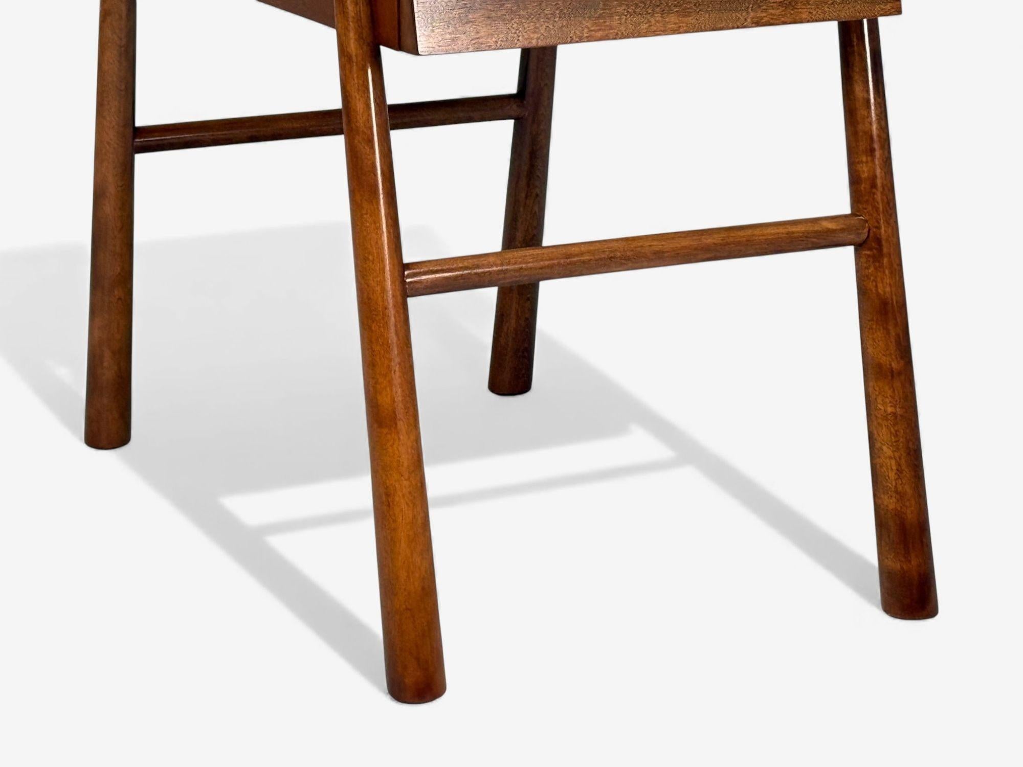 T.H. Robsjohn-Gibbings, American Modern, Mahogany, End Tables, USA, 1950s en vente 4
