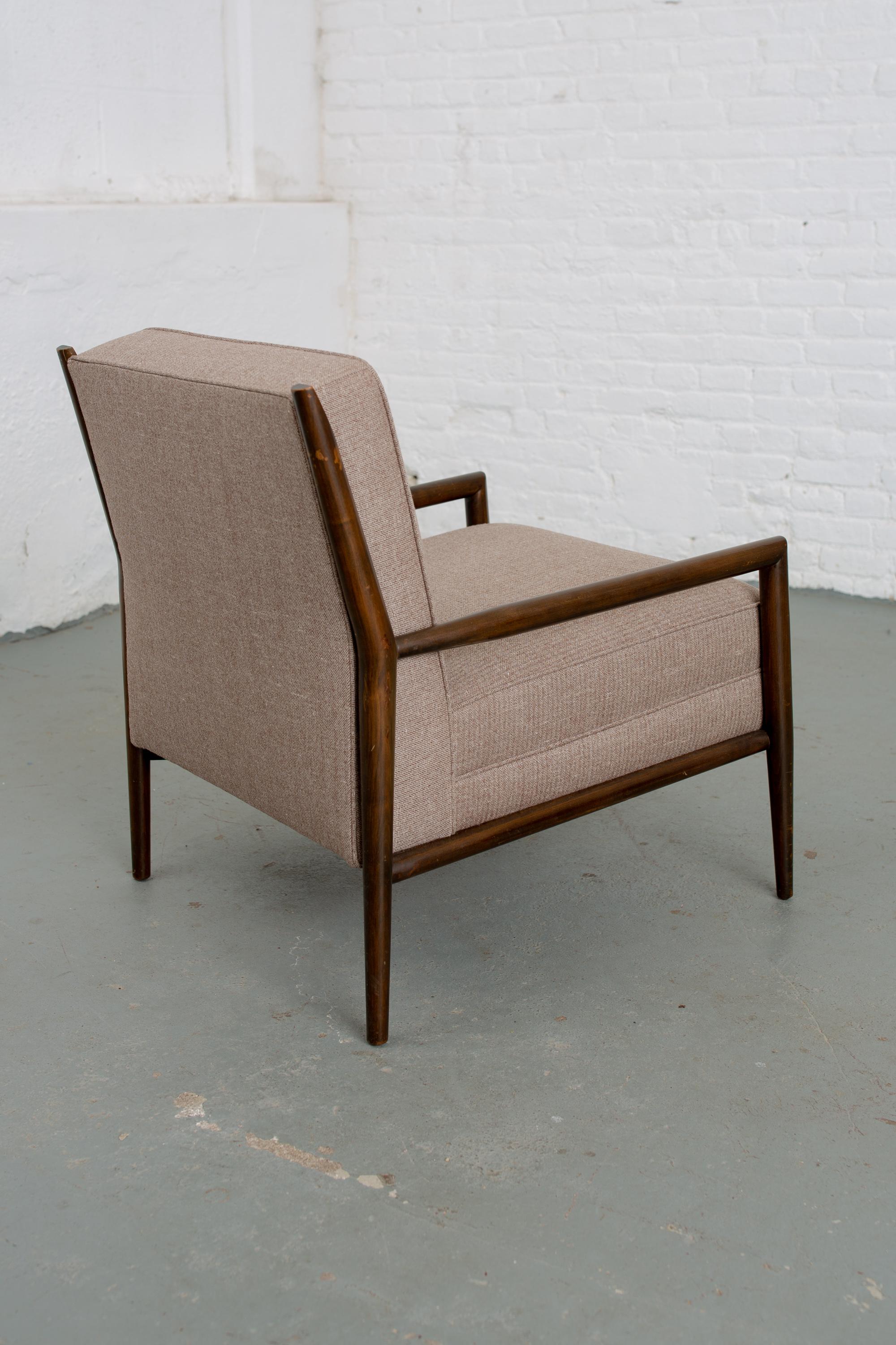 T.H. Robsjohn-Gibbings Attributed Armchair In Good Condition In New York, NY