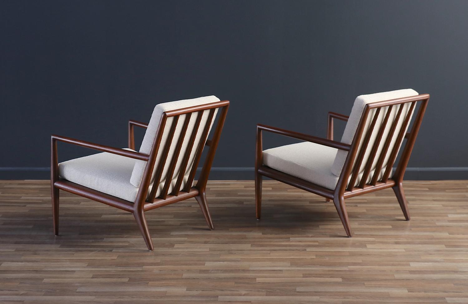 T.H. Sillones Boucle Robsjohn-Gibbings para Widdicomb Estadounidense en venta