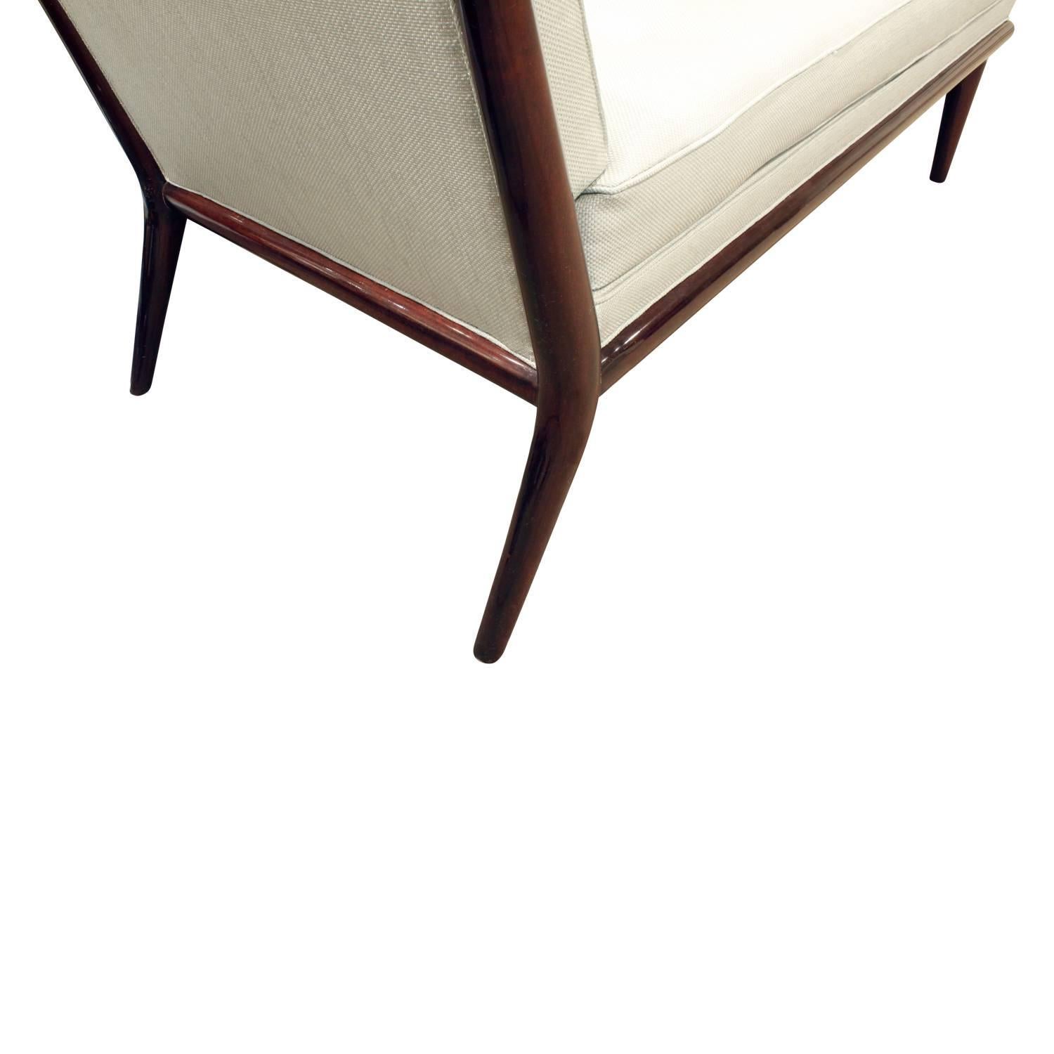 T.H. Robsjohn-Gibbings Classic Chaise, 1950s In Excellent Condition In New York, NY