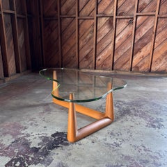 T.H. Table basse Robsjohn-Gibbings pour Widdicomb, c.1955