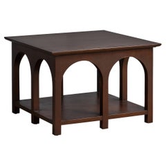 T.H. Robsjohn-Gibbings, table d'appoint "Colosseum", noyer, États-Unis, années 1950