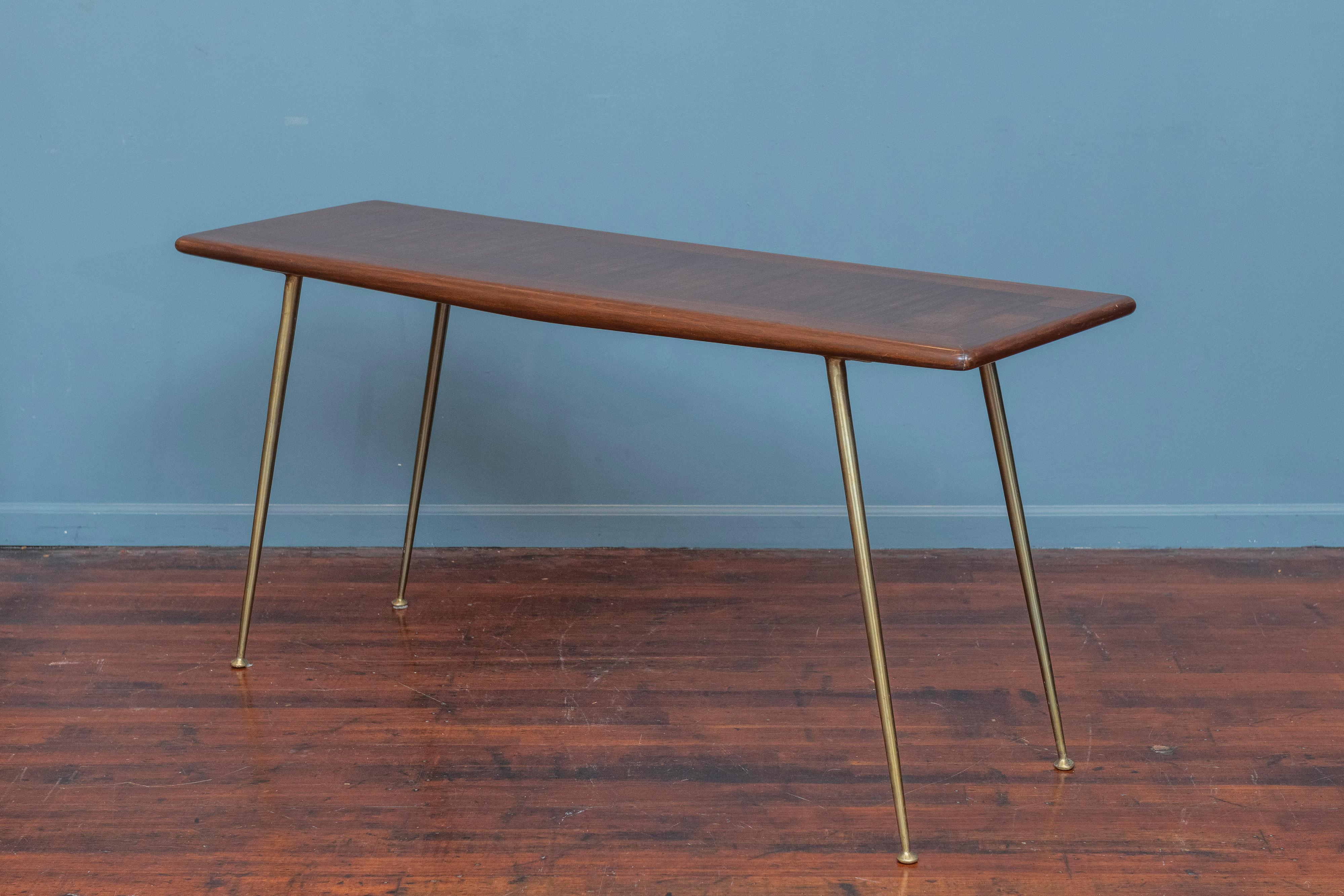 T.H. Robsjohn-Gibbings Console Table for Widdicomb In Good Condition For Sale In San Francisco, CA