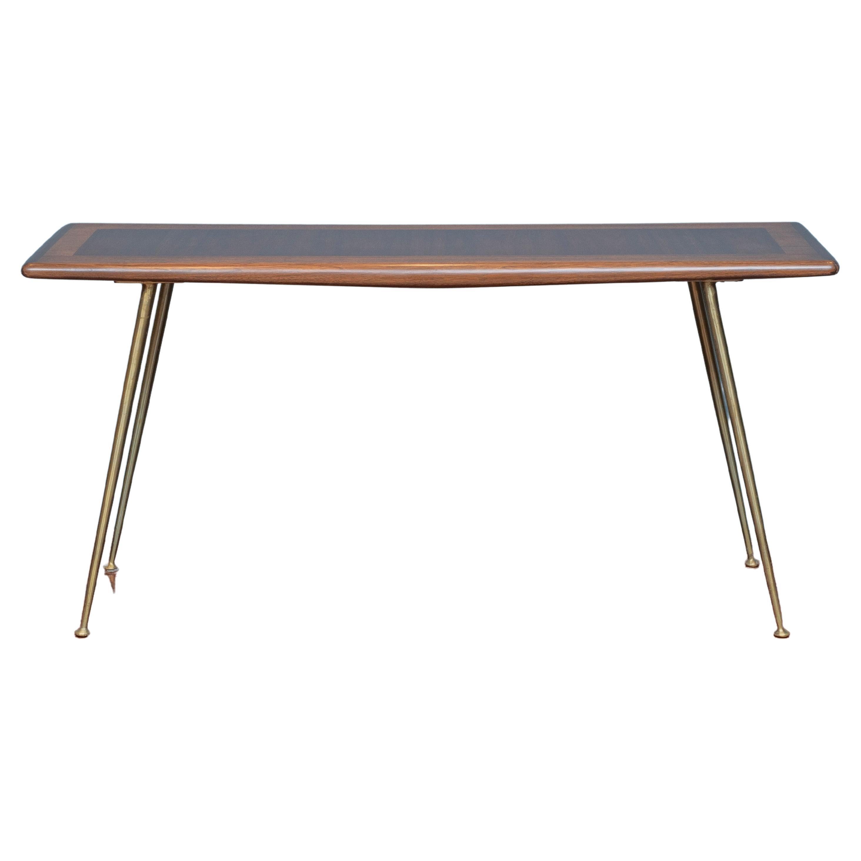 T.H. Table console Robsjohn-Gibbings pour Widdicomb