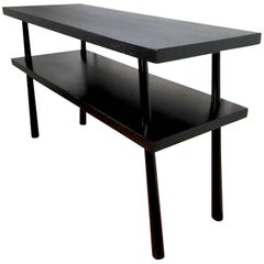 T.H. Robsjohn-Gibbings Console Table in Black