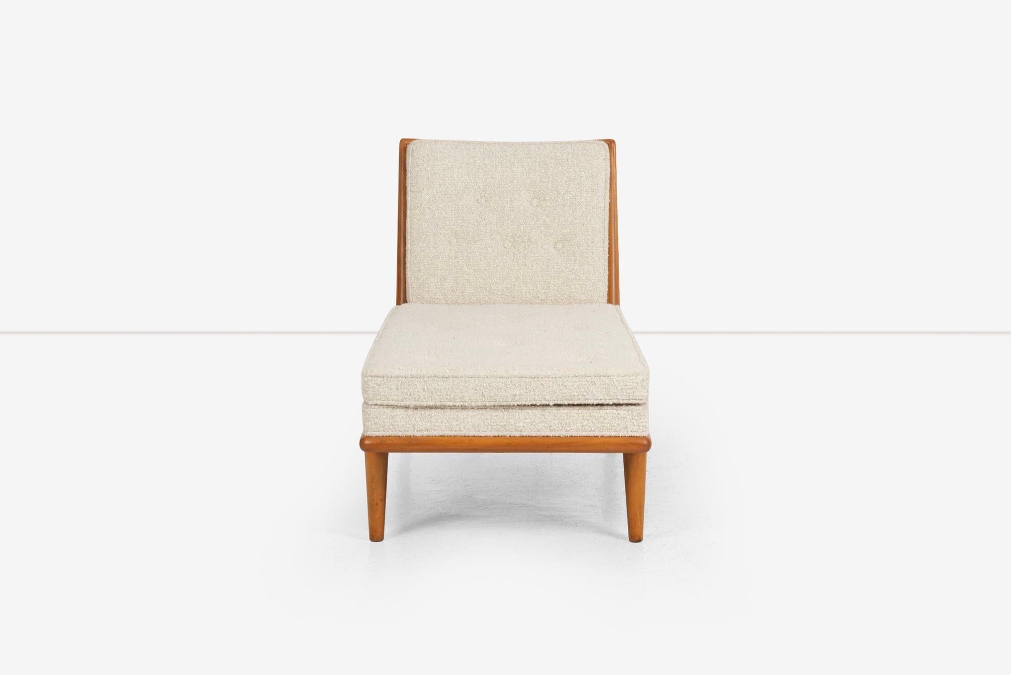 Mid-20th Century T.H. Robsjohn-Gibbings Day Break Chaise Lounge, Model 1708 For Sale