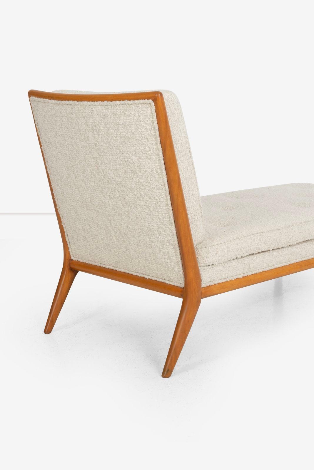 T.H. Robsjohn-Gibbings Day Break Chaise Lounge, Model 1708 For Sale 2