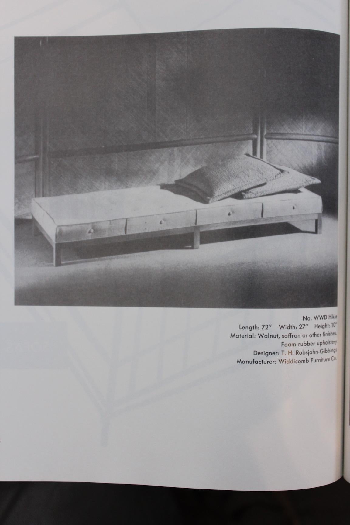 T.H. Robsjohn-Gibbings Daybed or Bench 7