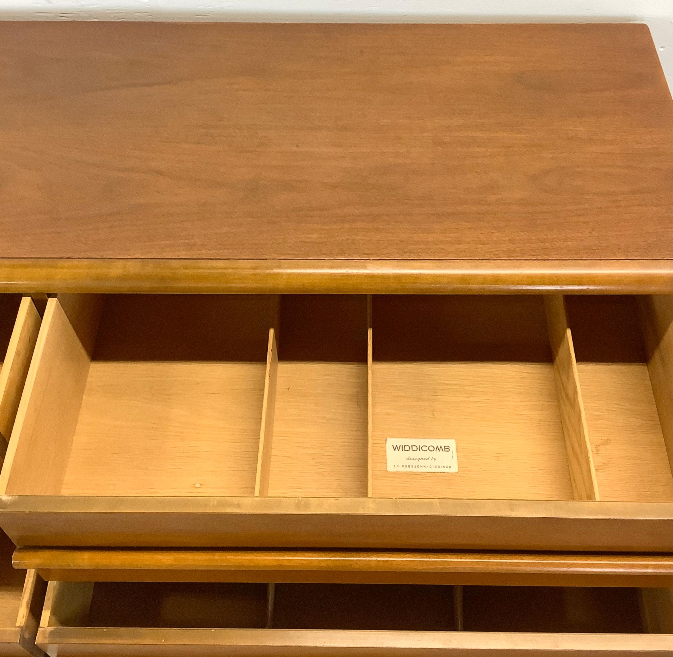 American t.h. robsjohn-gibbings Double Dresser for Widdicomb For Sale