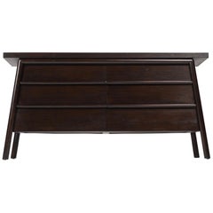 T.H. Robsjohn-Gibbings Ebonized Mahogany Credenza