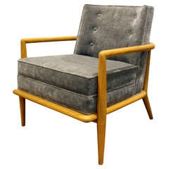 T.H. Robsjohn-Gibbings Elegant Lounge Chair, 1950s