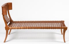 T.H. Robsjohn-Gibbings for Saridis Klismos 'Klini' Chaise Longue Modèle nr. 11