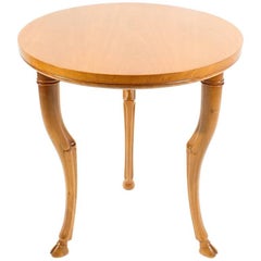 T.H. Robsjohn-Gibbings for Saridis of Athens Circular Trapeza Table