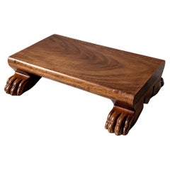 Reposapiés de madera