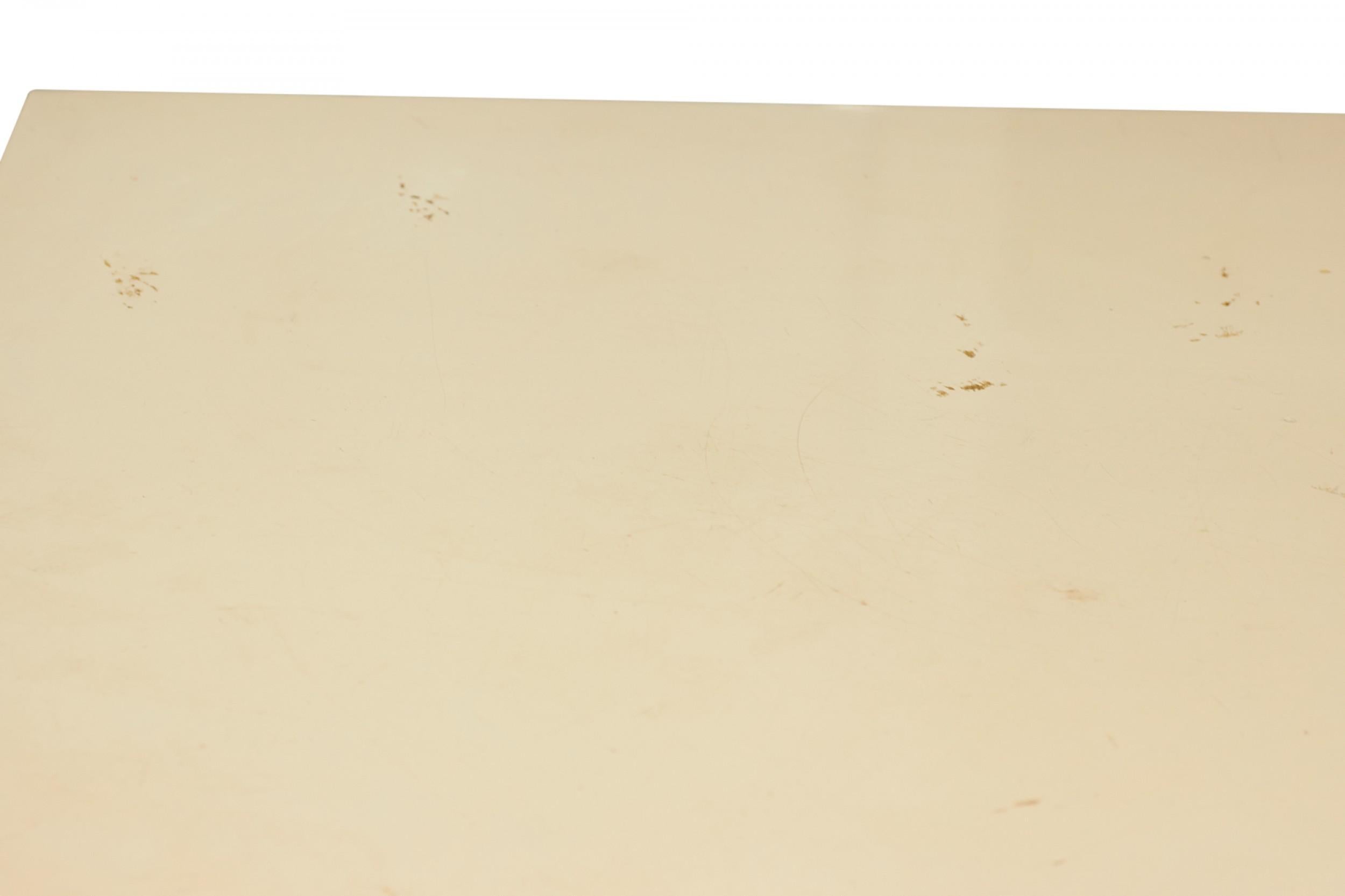 T.H. Robsjohn-Gibbings for Widdicomb American Mid-Century Beige Painted For Sale 5