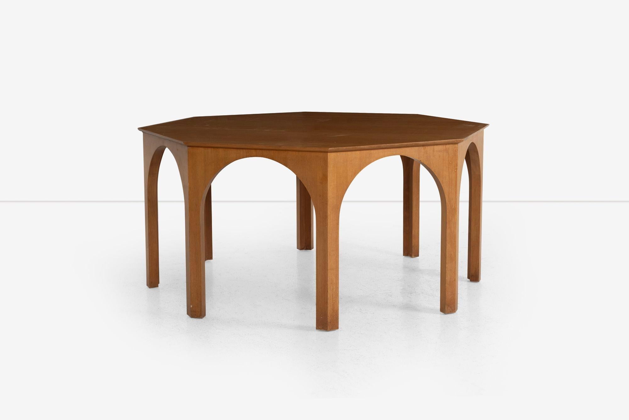 Mid-Century Modern T.H. Robsjohn-Gibbings for Widdicomb Colosseum Dining Table 1956 For Sale