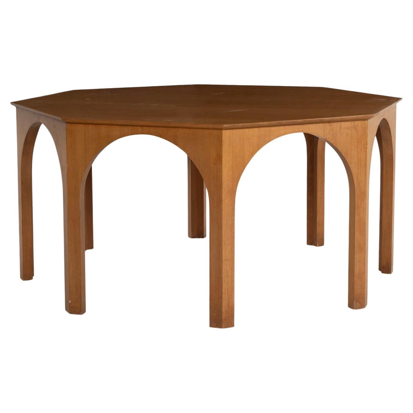 T.H. Robsjohn-Gibbings for Widdicomb Colosseum Dining Table 1956