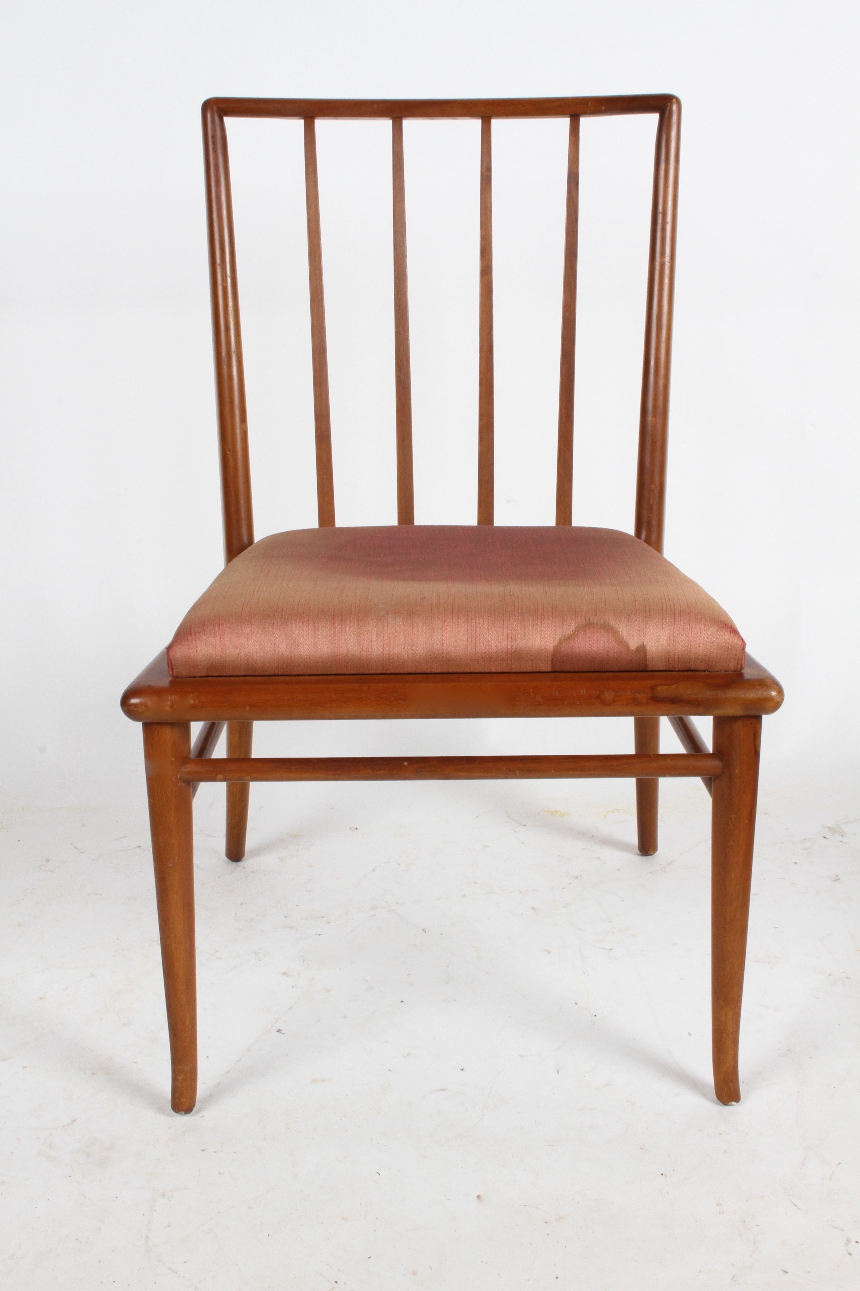 T.H. Robsjohn-Gibbings for Widdicomb Dining or Desk Chair For Sale 2