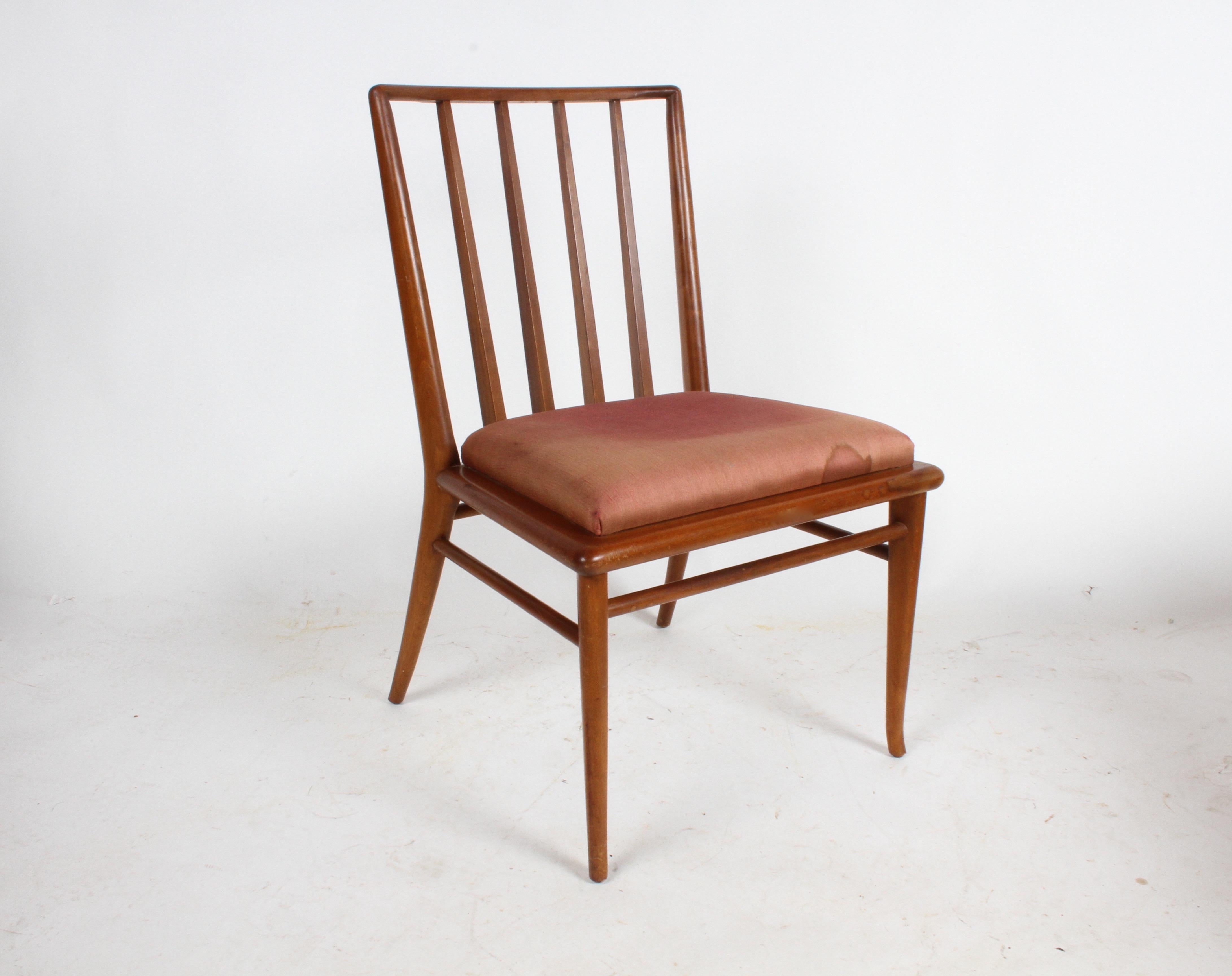 T.H. Robsjohn-Gibbings for Widdicomb Dining or Desk Chair For Sale 3