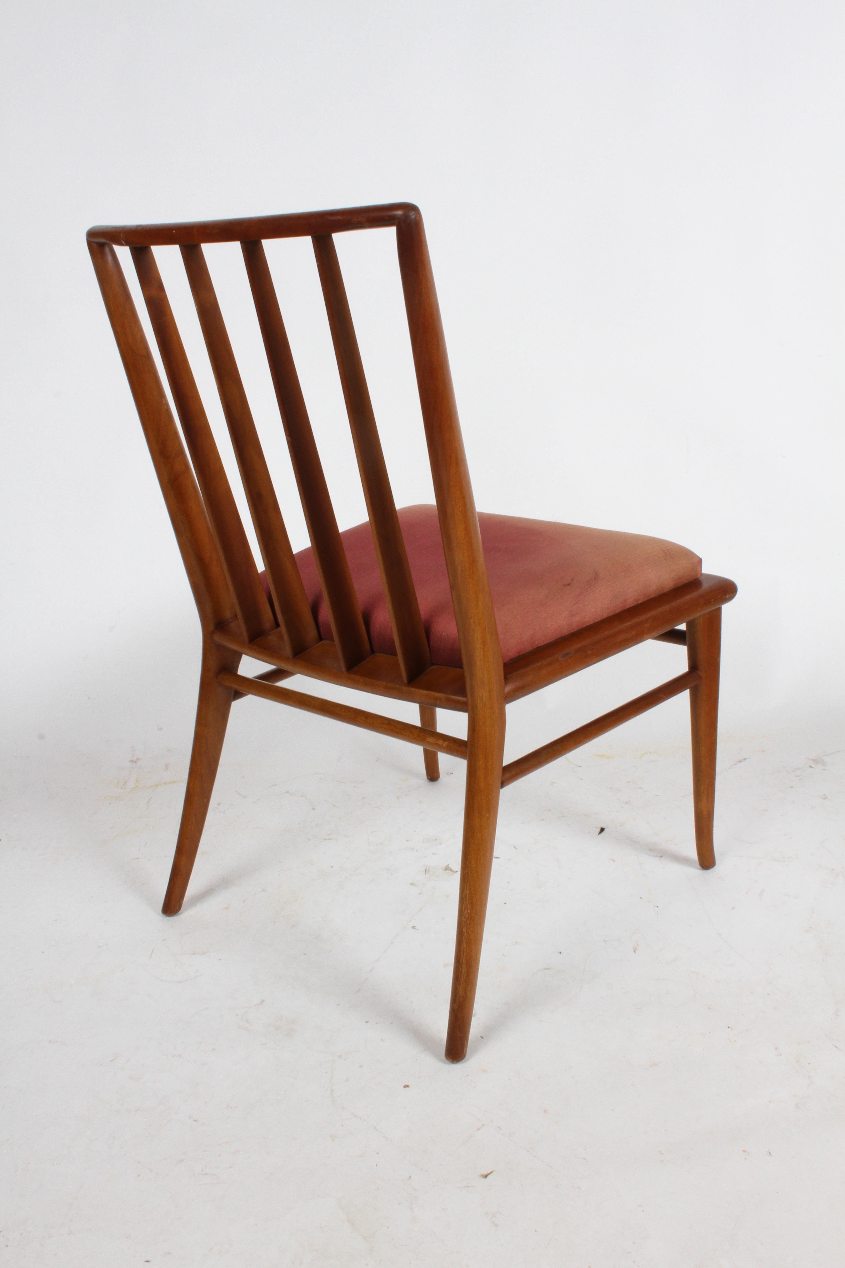 Mid-Century Modern T.H. Robsjohn-Gibbings for Widdicomb Dining or Desk Chair For Sale