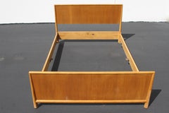 T.H. Robsjohn-Gibbings for Widdicomb Full Size Bed, Refinished