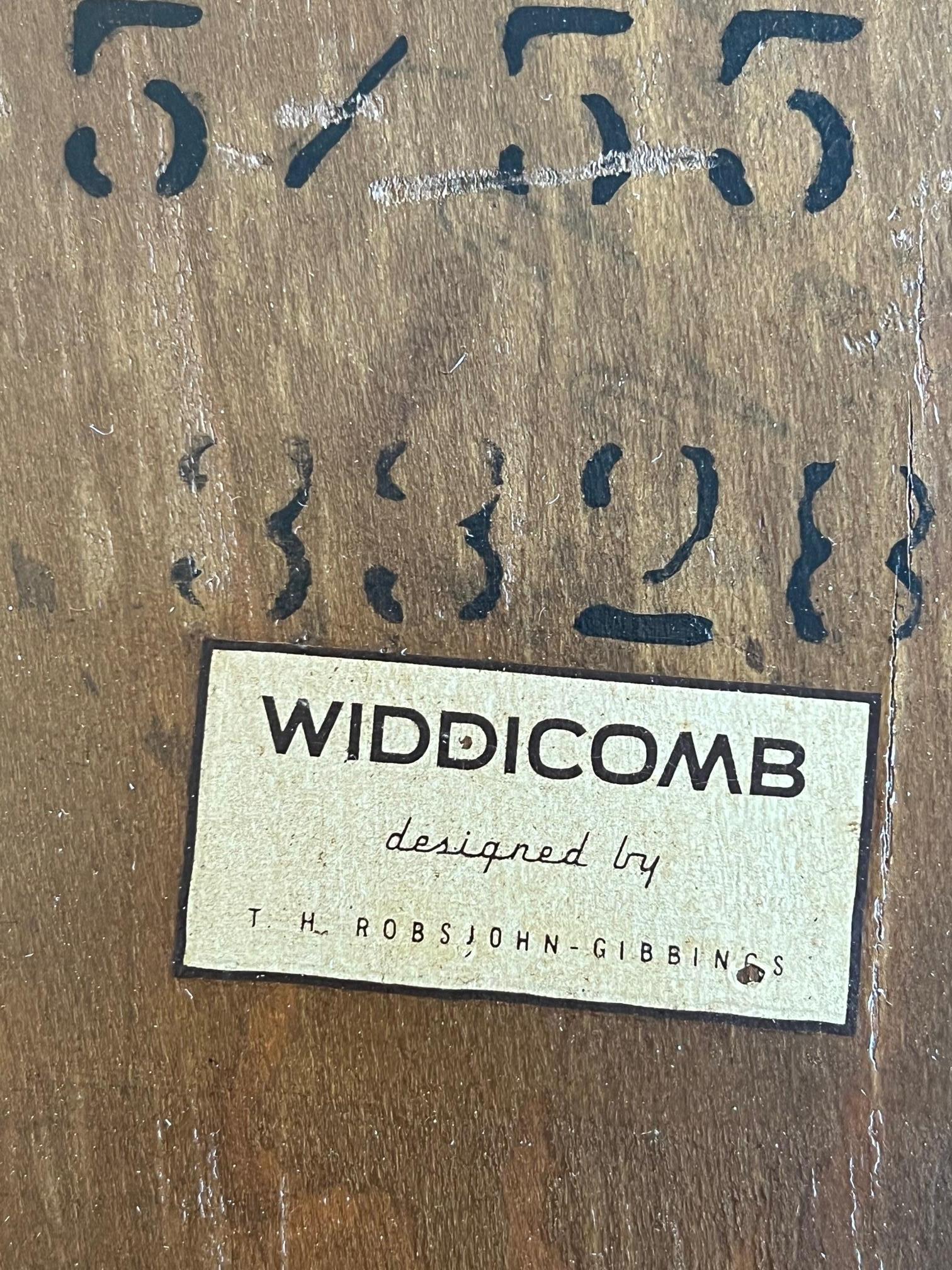 T.H. Robsjohn-Gibbings for Widdicomb Klismos Side Table For Sale 10
