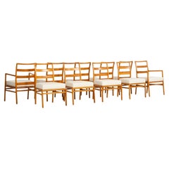 Sillas de comedor de arce