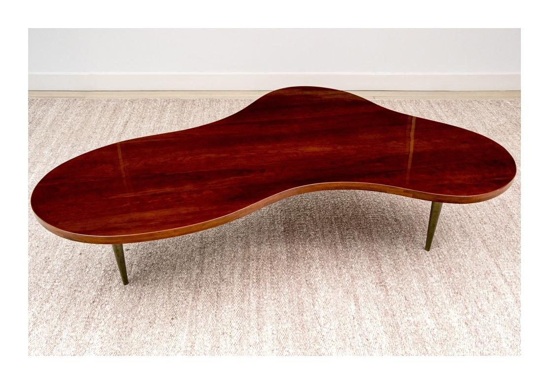 T.H. Robsjohn-Gibbings For Widdicomb Large Freeform Coffee Table Model 1759 For Sale 3