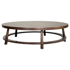 T.H. Robsjohn-Gibbings for Widdicomb Large Round Coffee Table, 1954