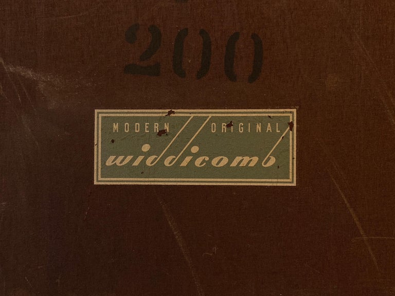 T.H. Robsjohn-Gibbings for Widdicomb Mahogany Extendable Dining Table, 1940s For Sale 13