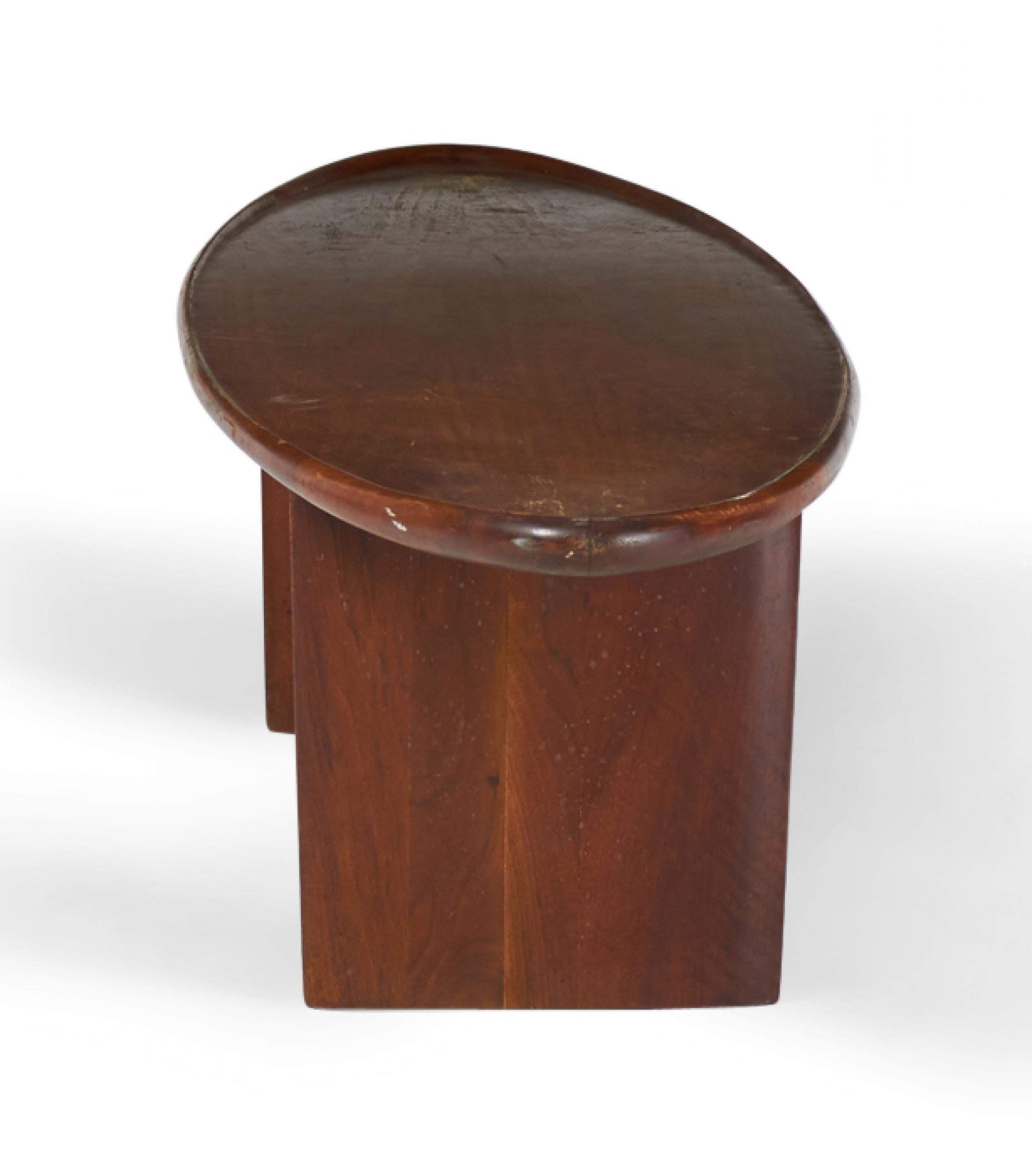 Mid-Century Modern T.H. Table de cocktail en acajou Robsjohn-Gibbings pour Widdicomb en vente