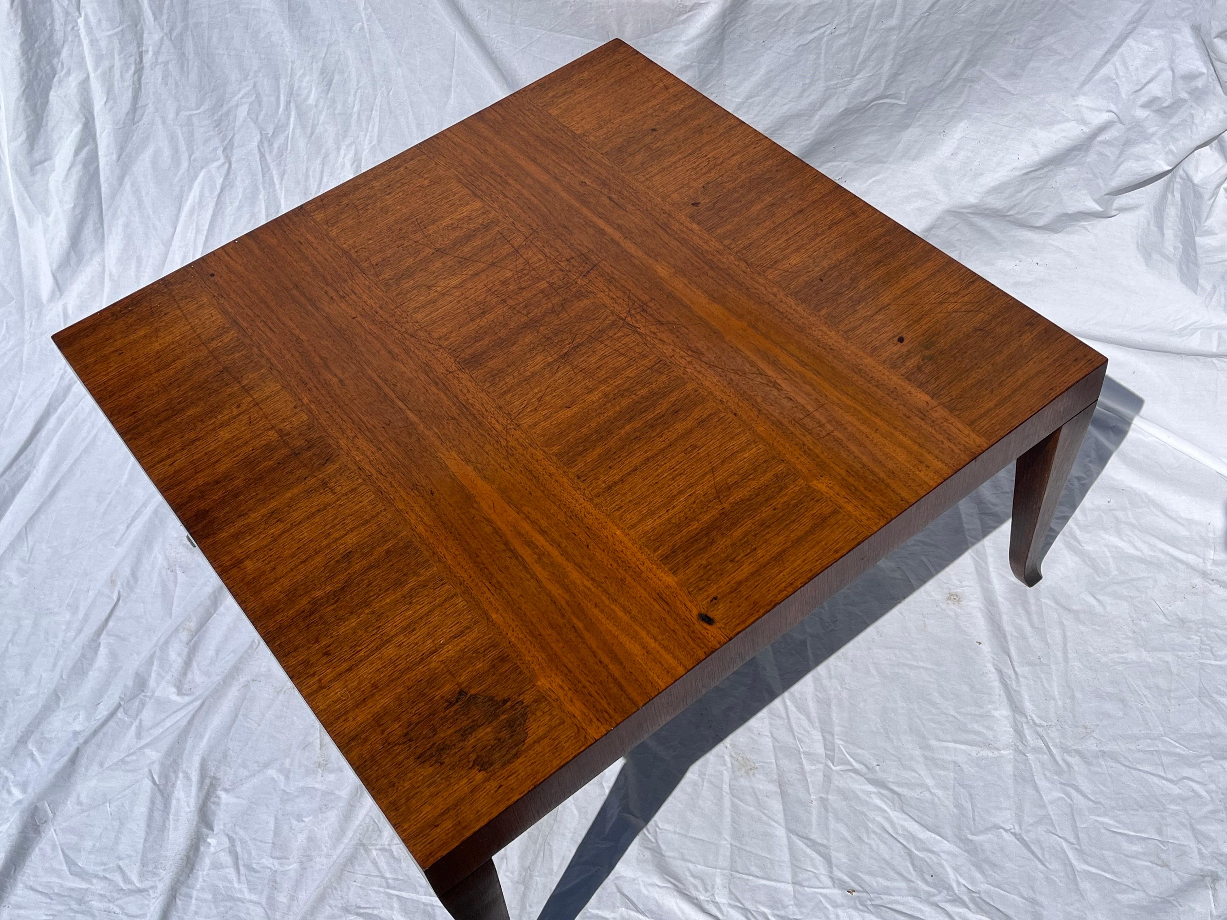 20th Century T.H. Robsjohn-Gibbings for Widdicomb Mid-Century Modern 1950s Low Coffee Table For Sale