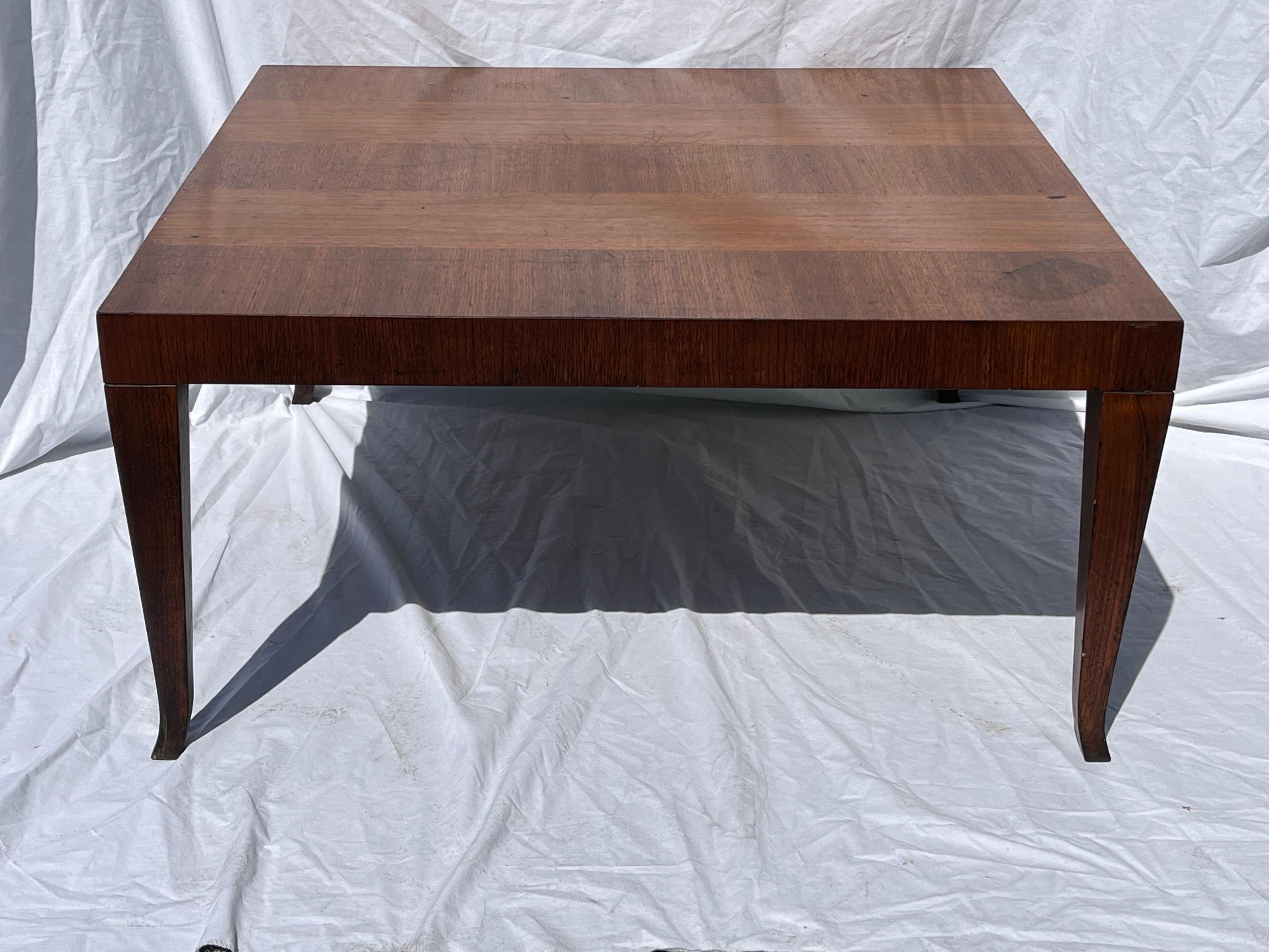 T.H. Robsjohn-Gibbings for Widdicomb Mid-Century Modern 1950s Low Coffee Table For Sale 3