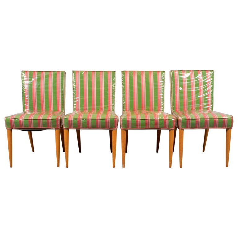 T.H. Robsjohn-Gibbings for Widdicomb Mid-Century Modern Dining Chairs For Sale