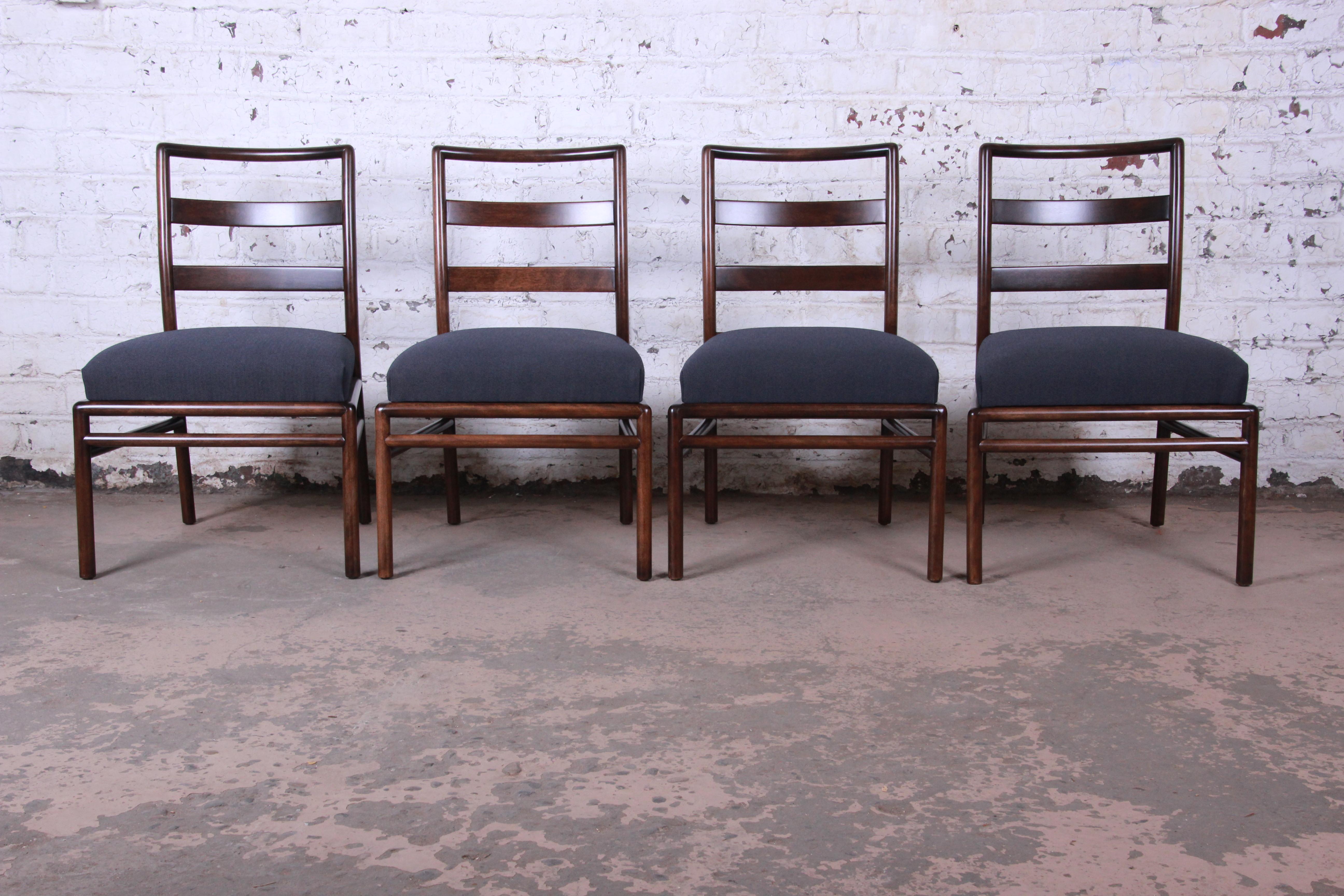 Mid-20th Century T.H. Robsjohn-Gibbings for Widdicomb Mid-Century Modern Dining Chairs, Set of 6