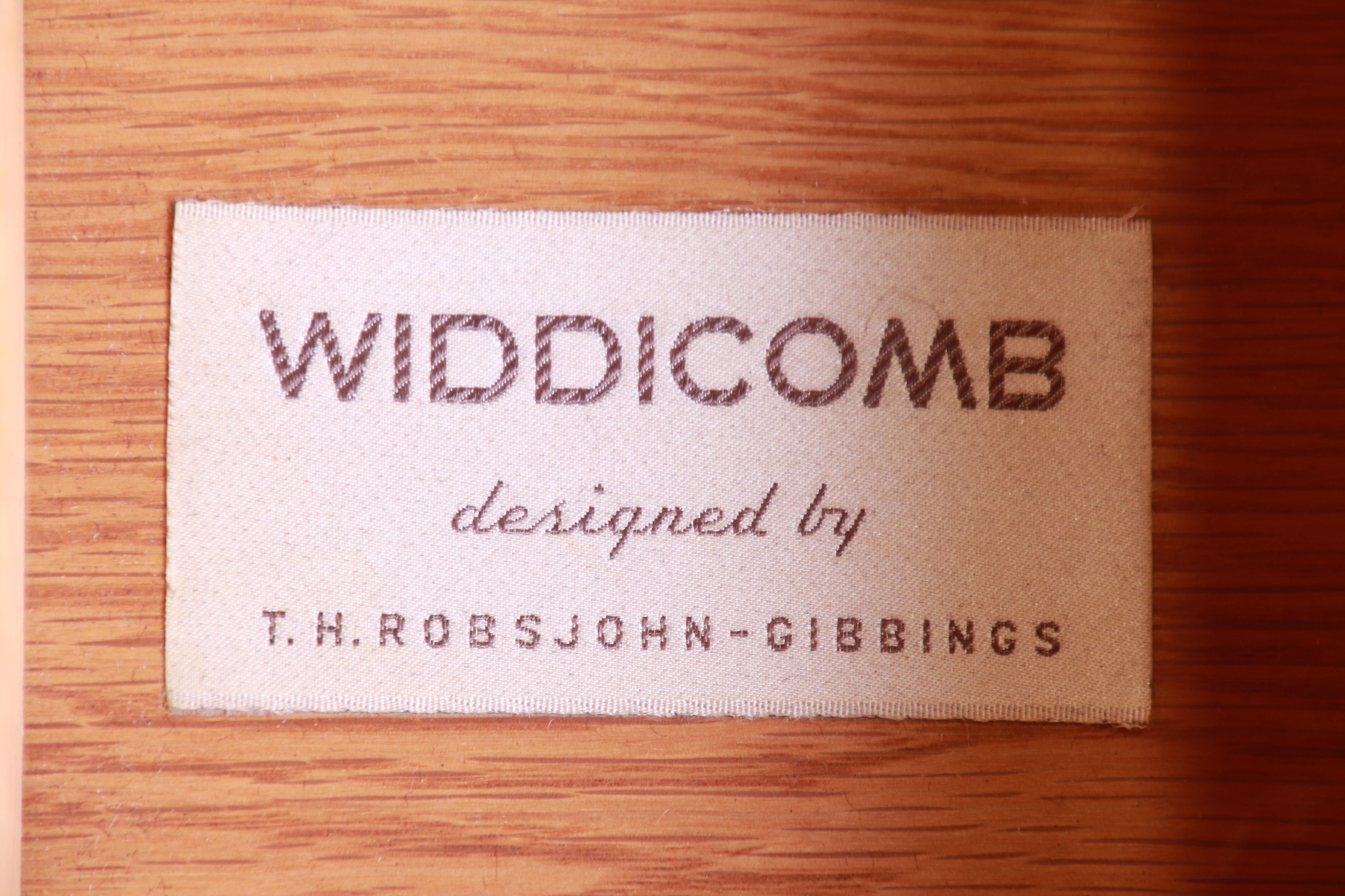 T.H. Robsjohn-Gibbings for Widdicomb Mid-Century Modern Walnut Highboy Dresser 6