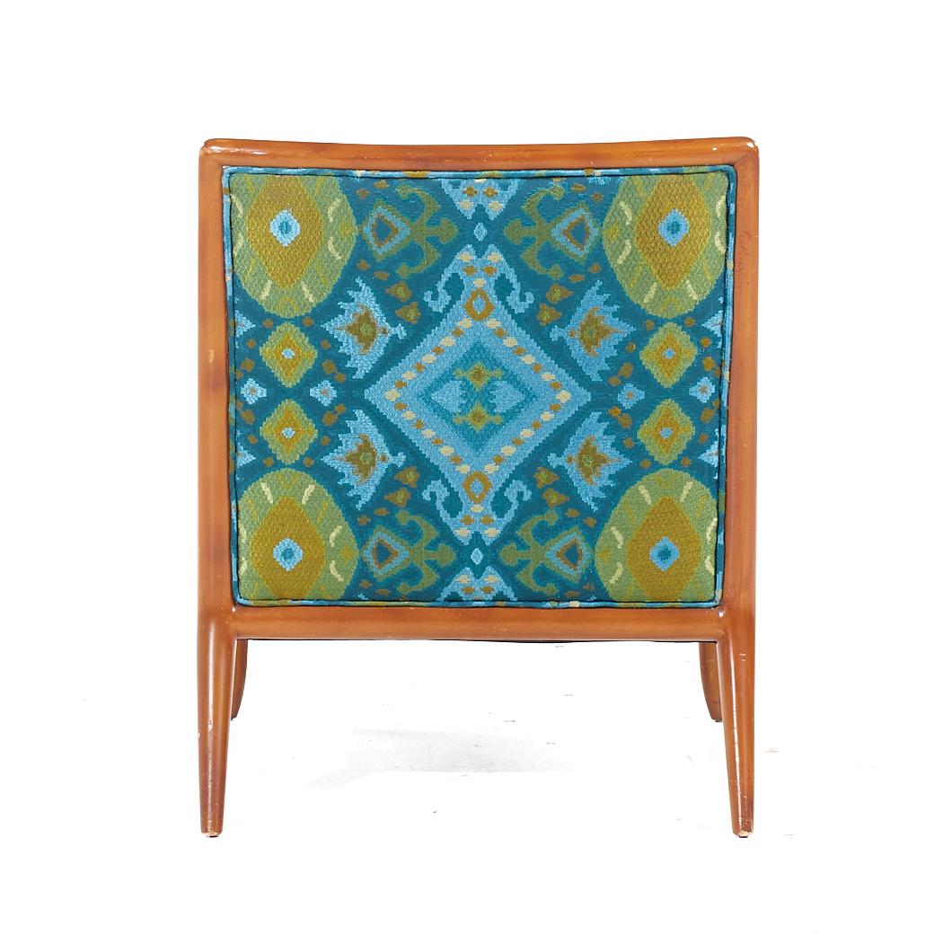 T.H. Robsjohn Gibbings para Widdicomb Sillas Slipper Lounge de mediados de siglo - Pareja en venta 1