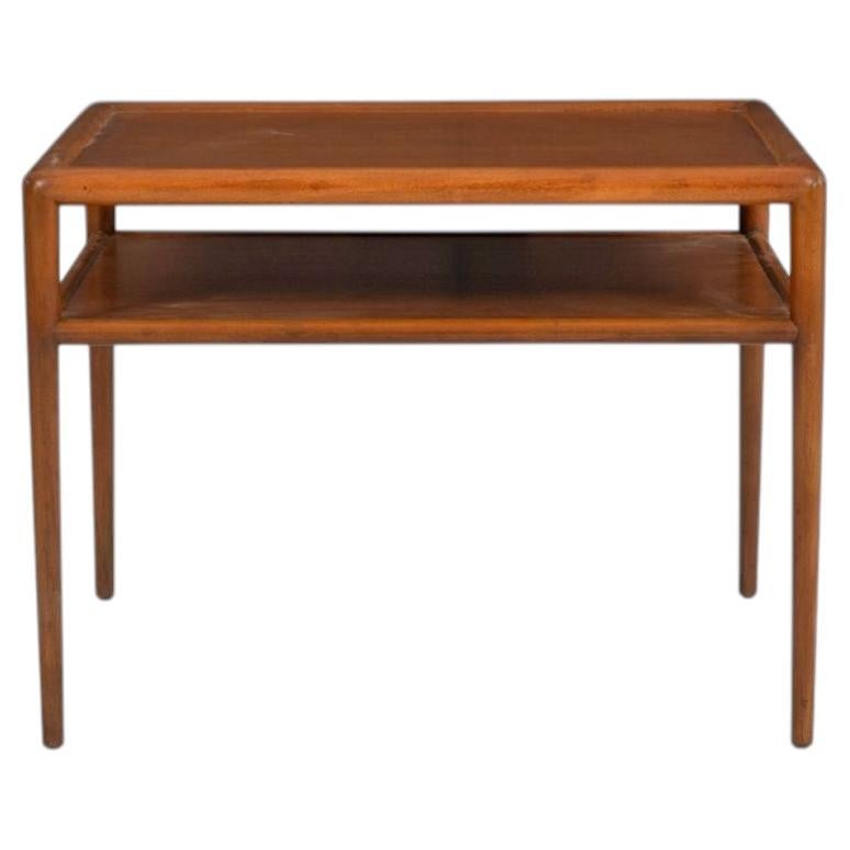 T.H. Robsjohn-Gibbings for Widdicomb Model 1781 Two-Tier Lamp Table, 1953