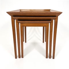 T.H. Robsjohn-Gibbings for Widdicomb Model I370 “Modern Original” Nesting Tables
