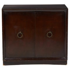 Used T.H. Robsjohn-Gibbings for Widdicomb Modern Two Door Mahogany Cabinet