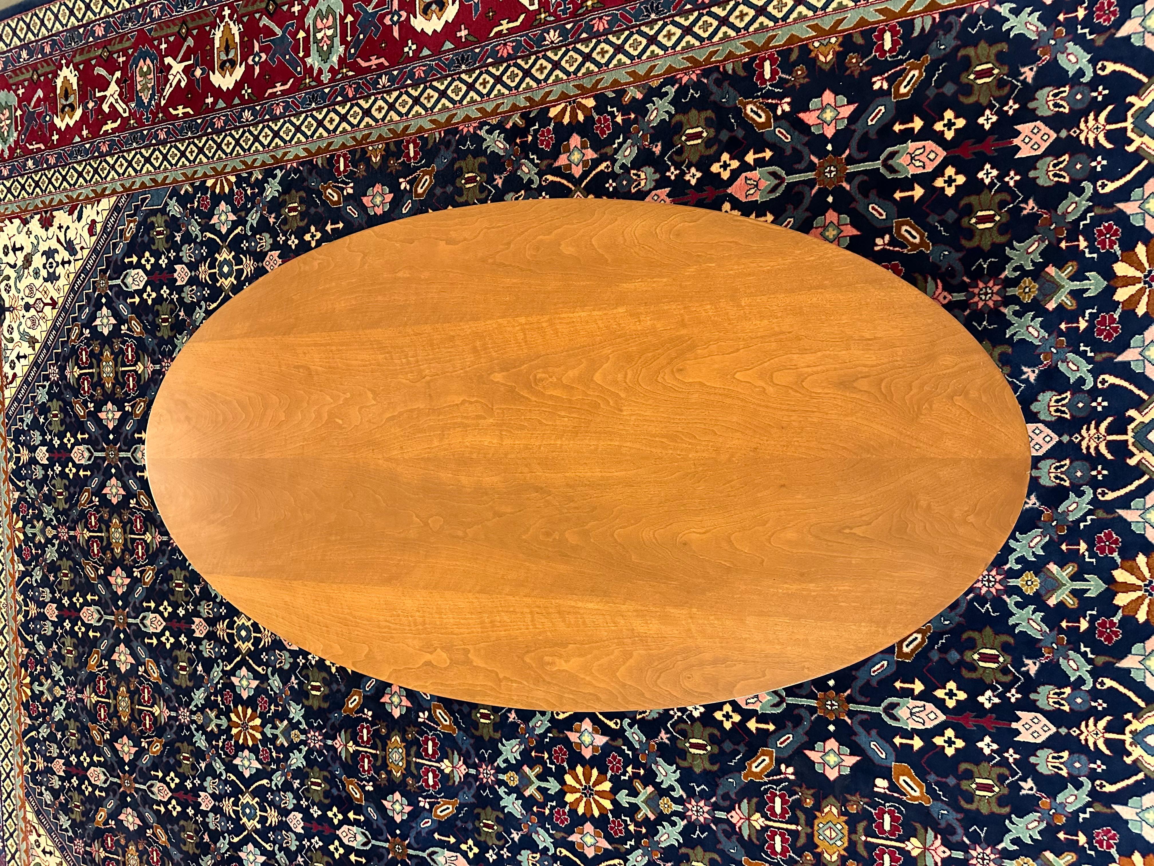 T.H. Table basse ovale Robsjohn-Gibbings pour Widdicomb en vente 5