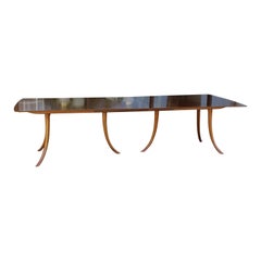 T.H. Robsjohn-Gibbings for Widdicomb Saber Leg Dining Table