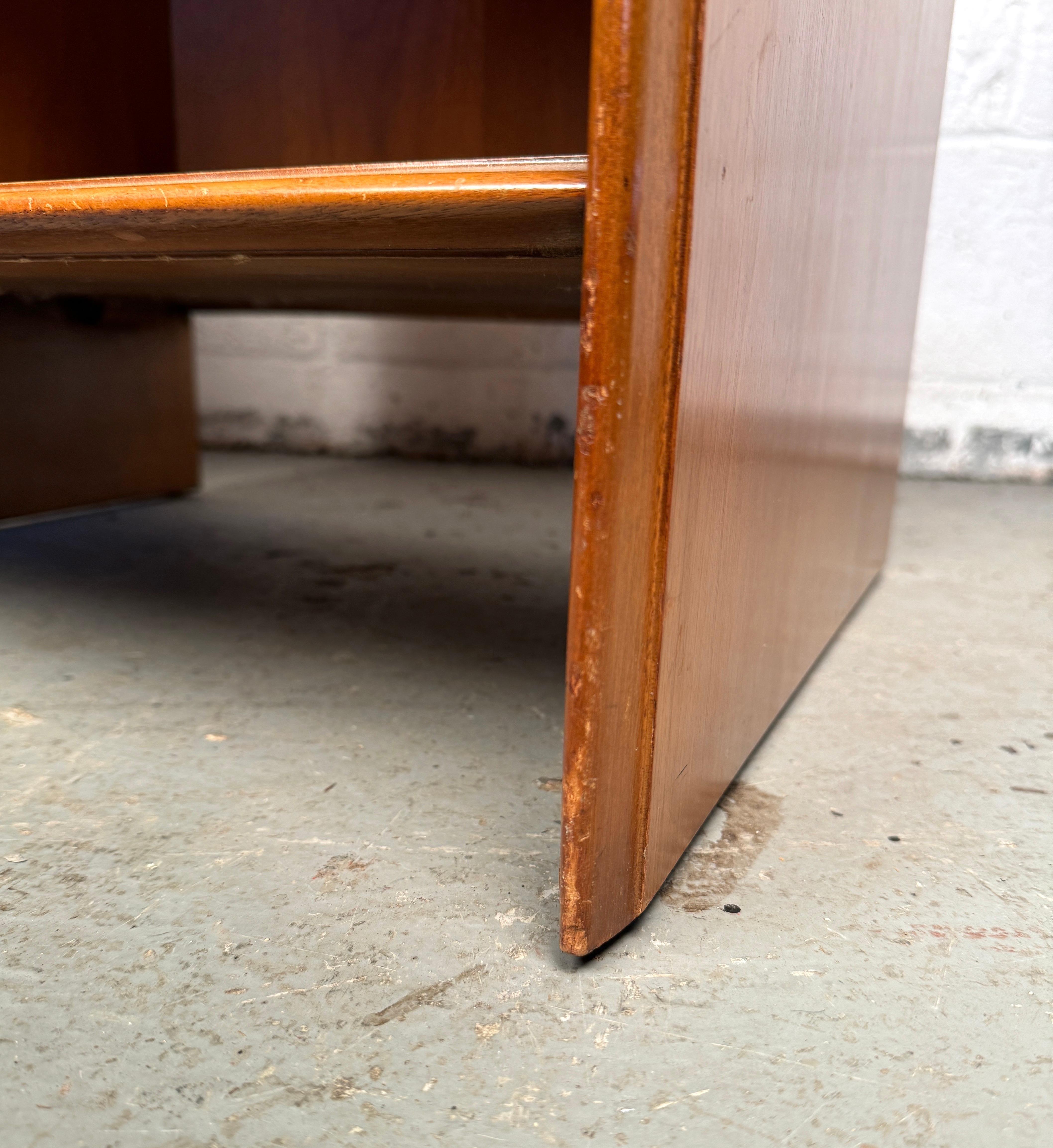 T.H. Robsjohn-Gibbings for Widdicomb Walnut Nightstands For Sale 9