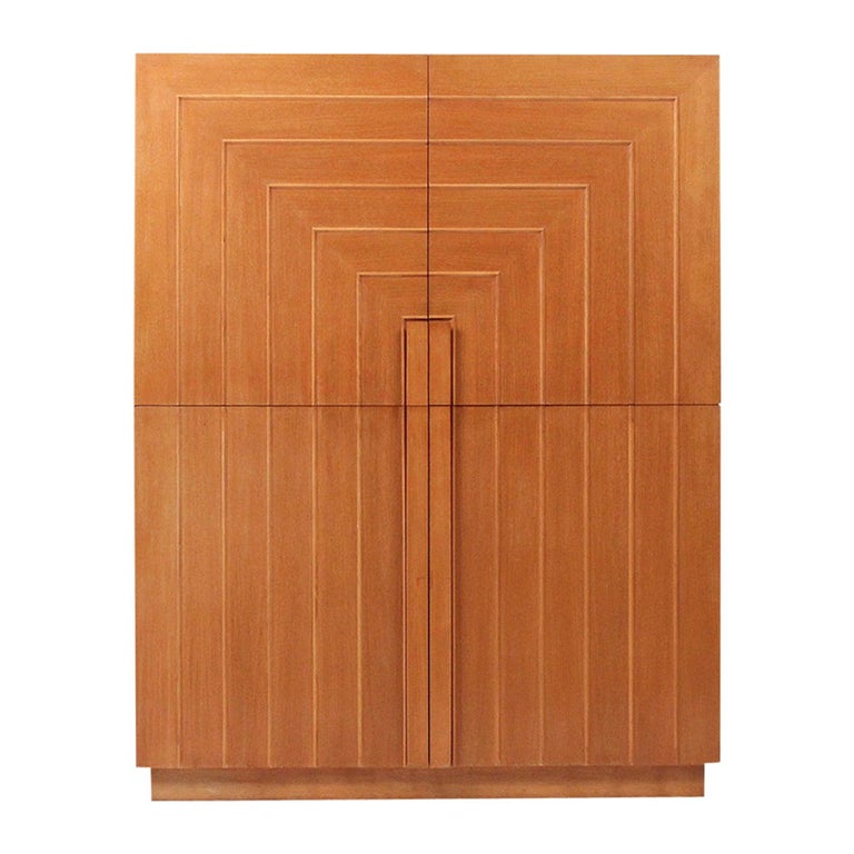 T.H. Robsjohn-Gibbings for Widdicomb Wardrobe Cabinet For Sale