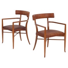 Vintage T.H. Robsjohn-Gibbings Klismos Pull Up Chairs