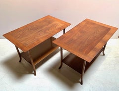 T.H. Robsjohn-Gibbings-Klismos Sabre Leg Side Tables