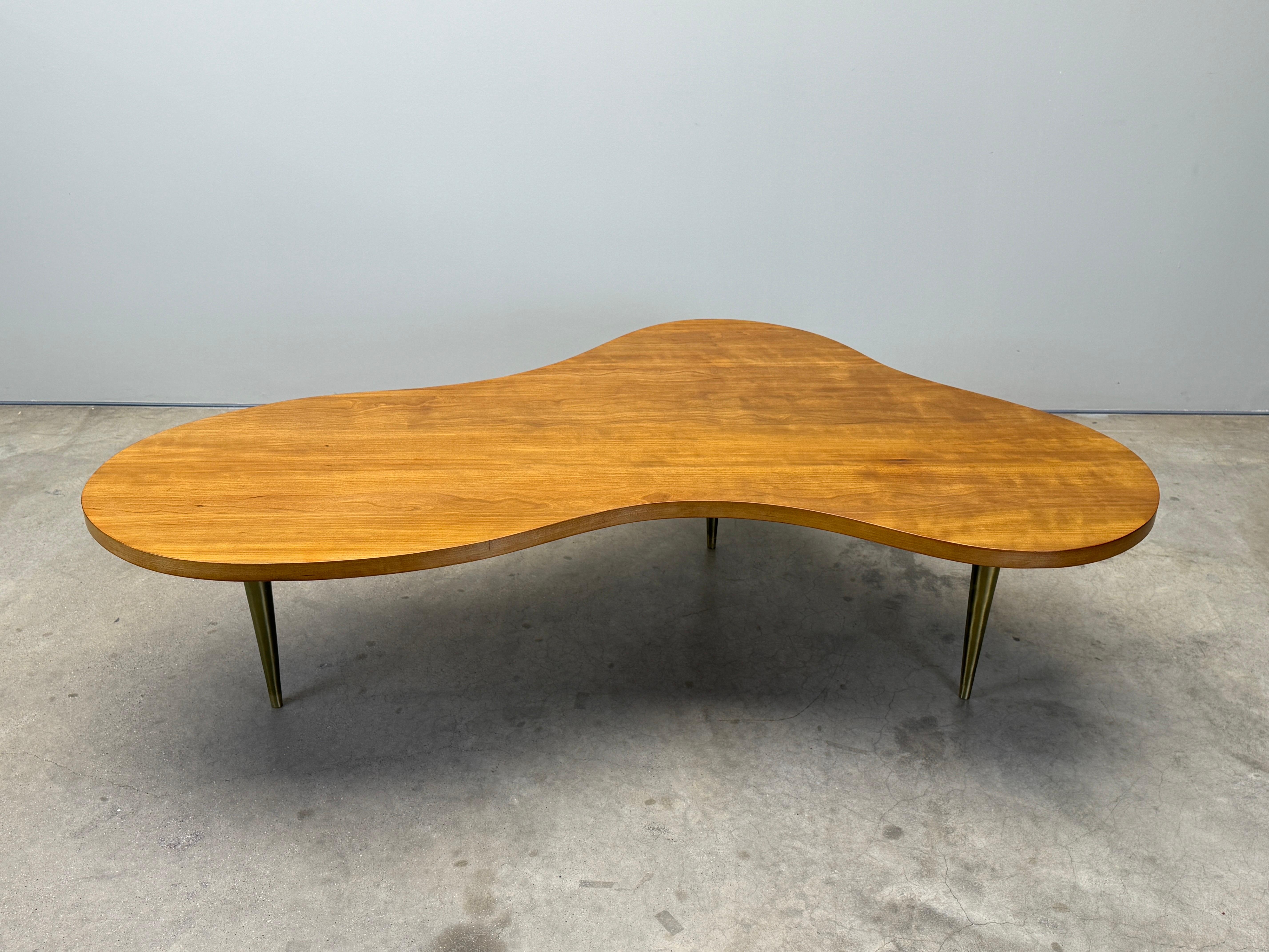 T.H. Robsjohn-Gibbings Large FreeForm Coffee Table for Widdicomb For Sale 6