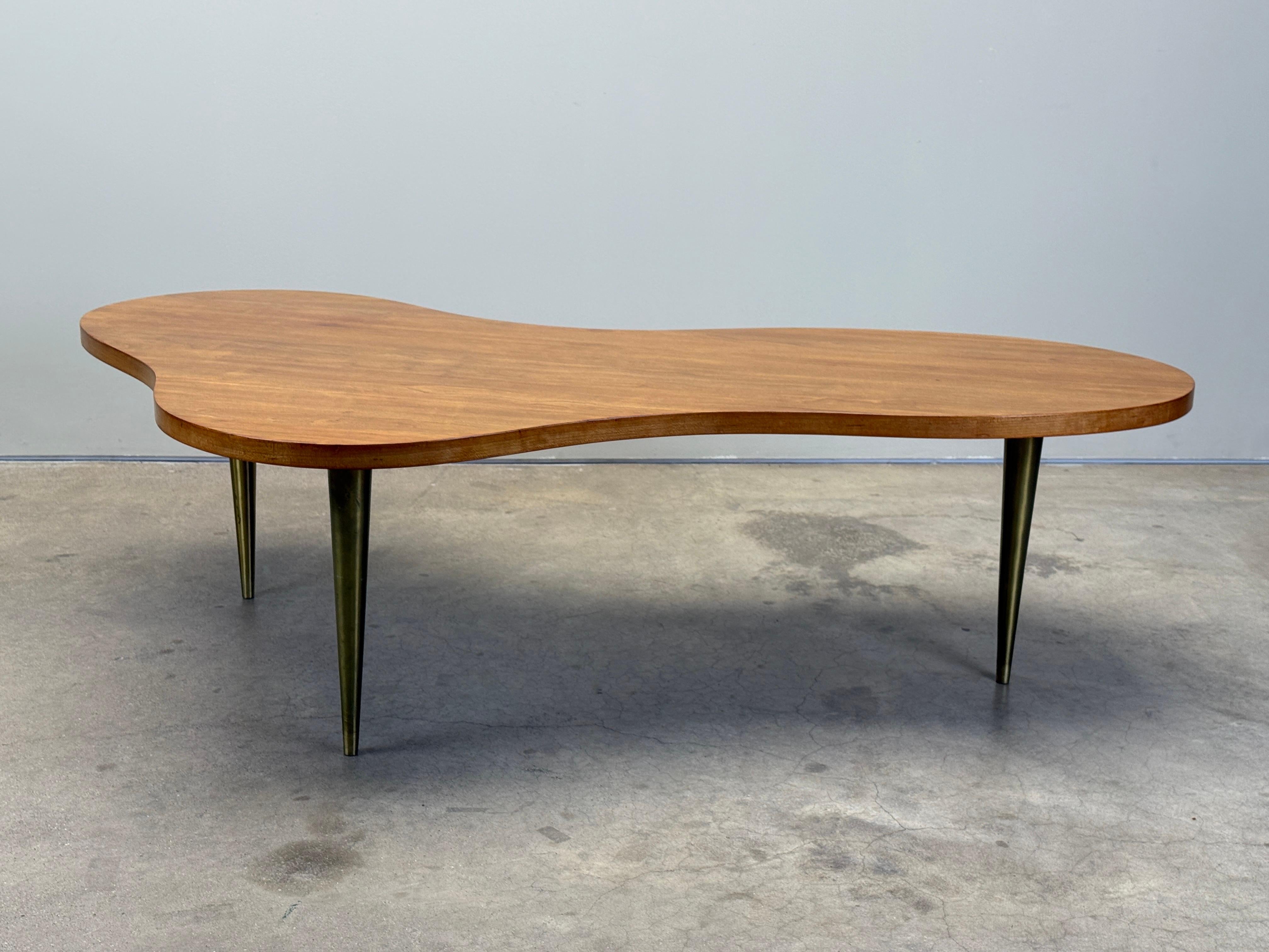 T.H. Robsjohn-Gibbings Large FreeForm Coffee Table for Widdicomb For Sale 7