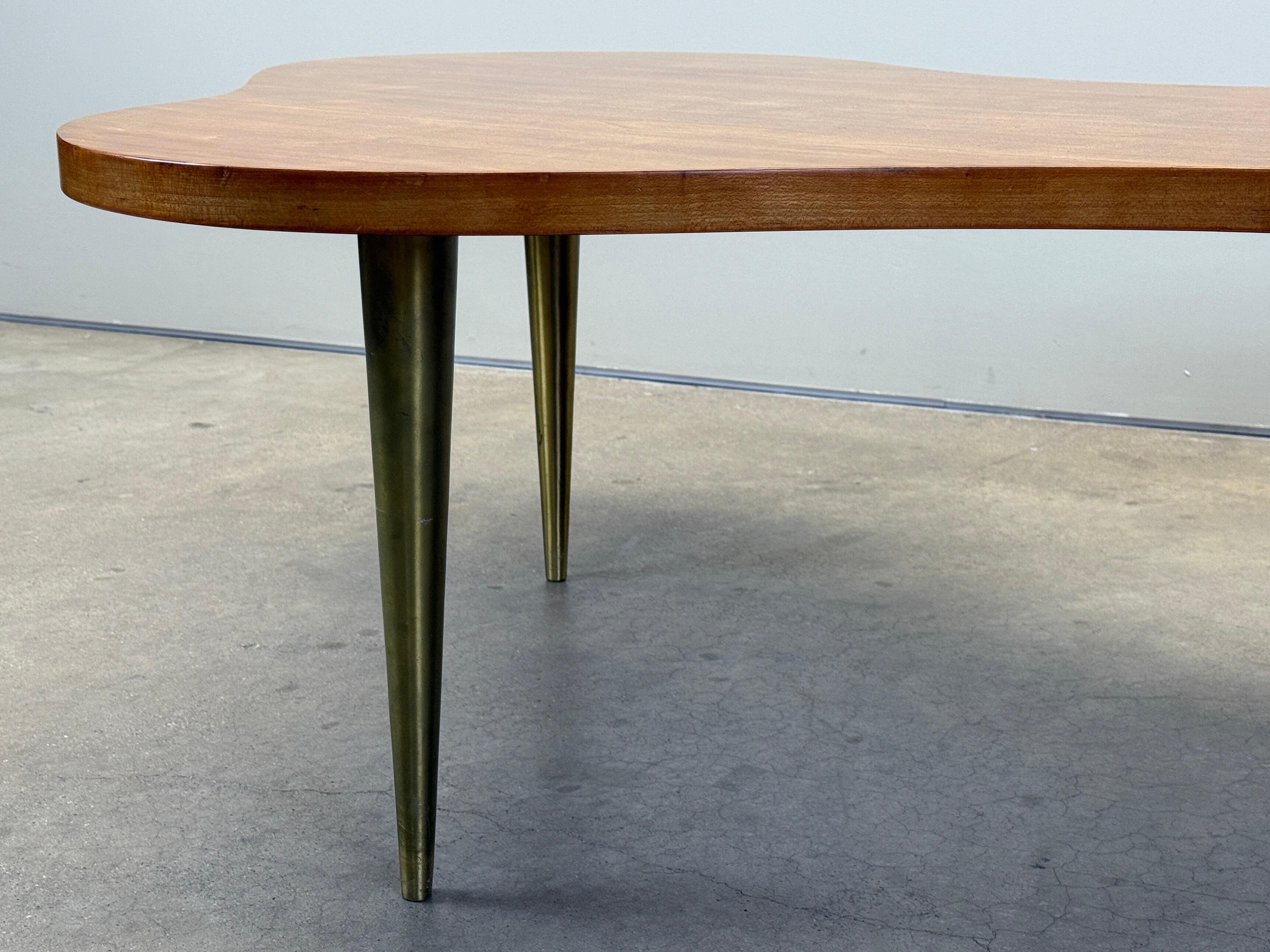 T.H. Robsjohn-Gibbings Large FreeForm Coffee Table for Widdicomb For Sale 12
